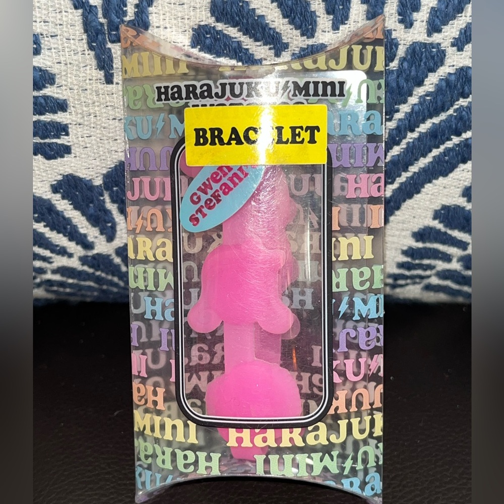 Harajuku Lovers Mini Pink Bracelet NEW NWT NIB